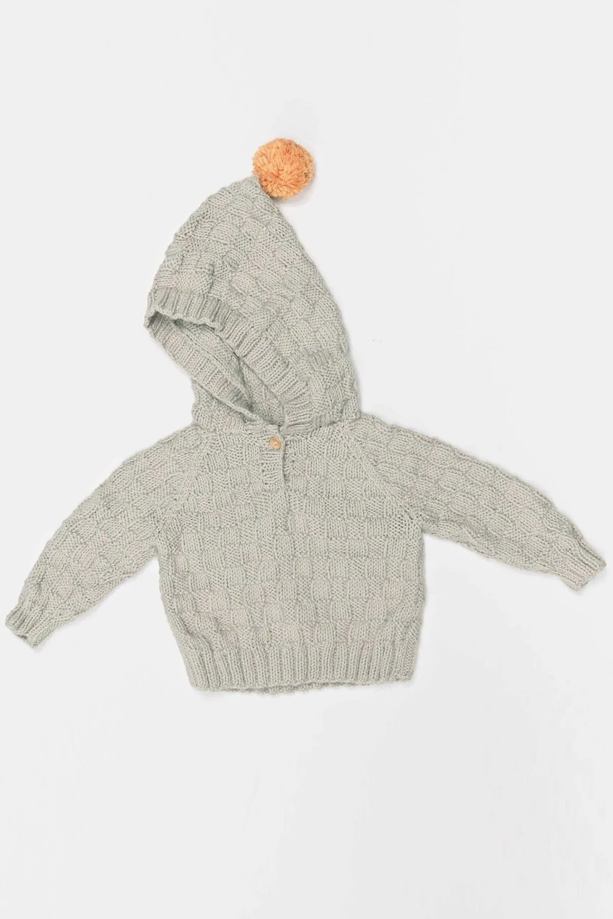 1037 Rico Baby Hooded Sweater and Cardigan Pattern Pamphlet