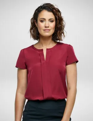 6199S91 Corporate Reflections Gemini Centre Pleat Blouse