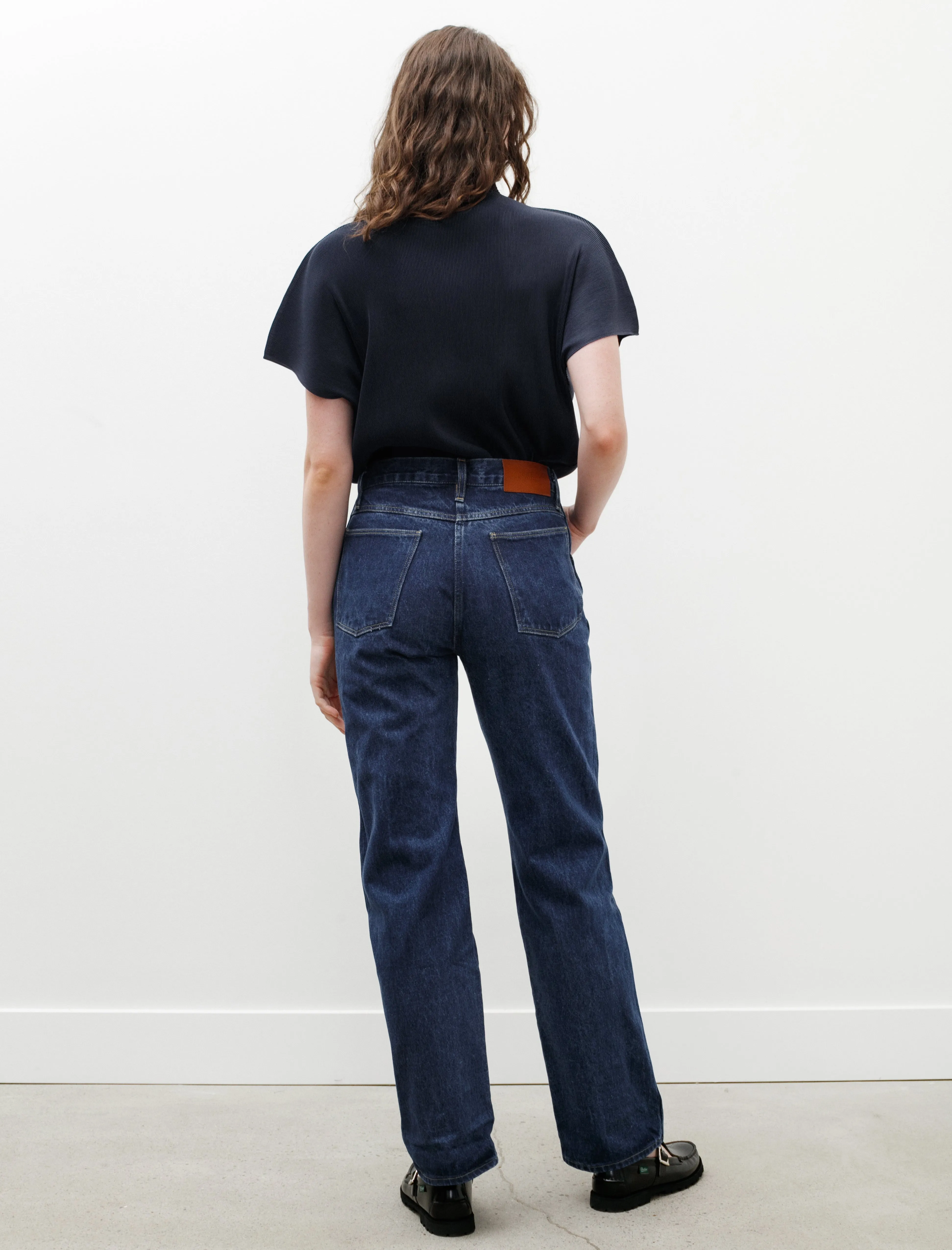 Aral Raised Twill Denim Indigo Wash