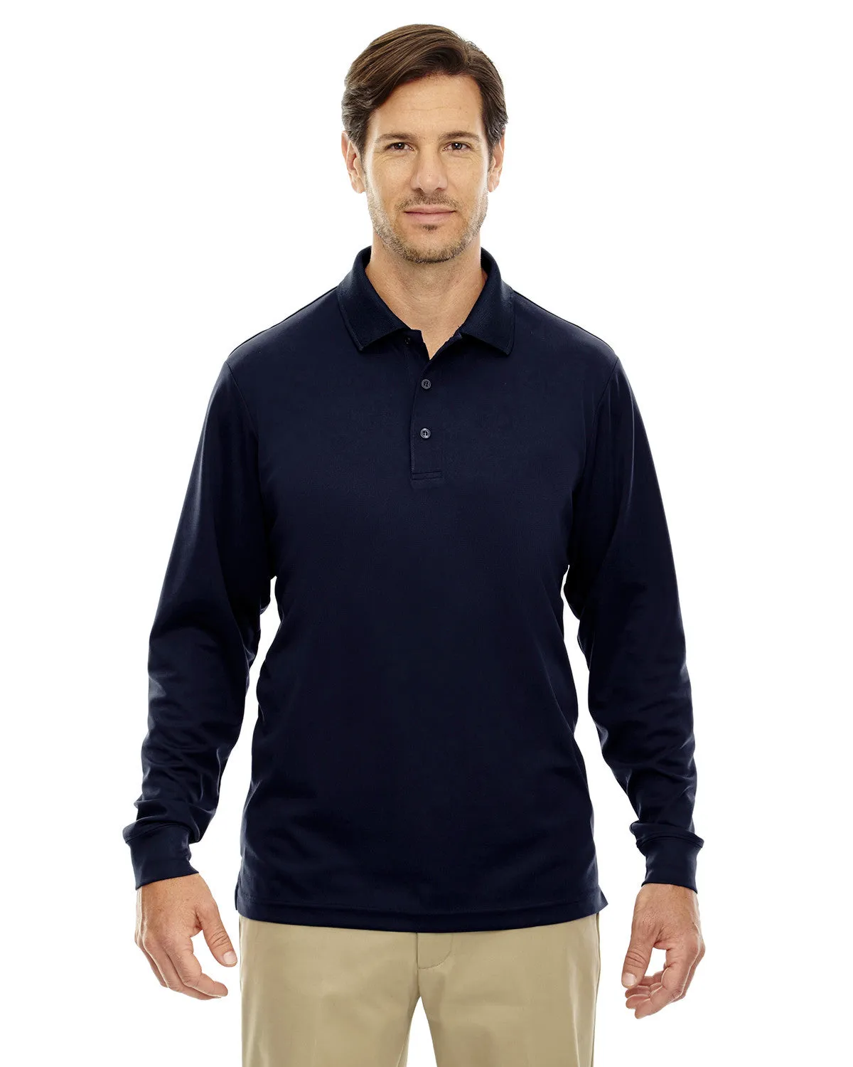 Ash City - Core 365 Men's Pinnacle Performance Long-Sleeve Piquí© Polo