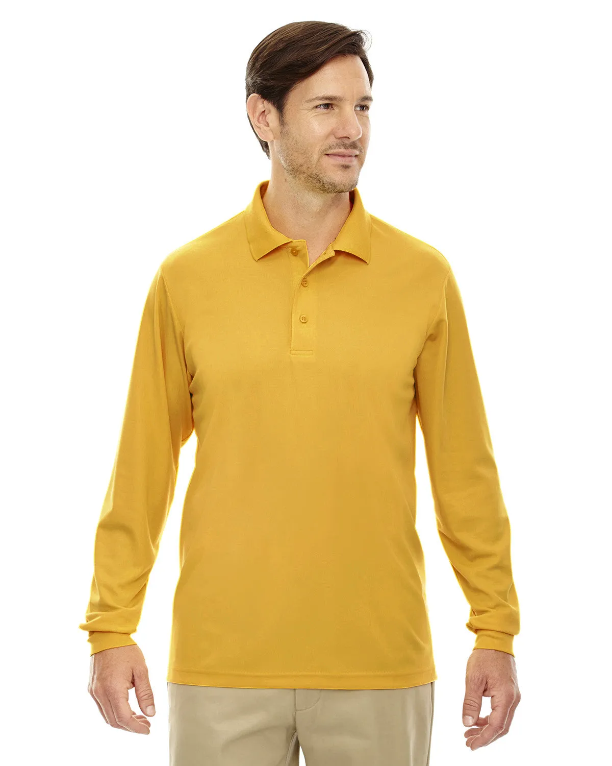 Ash City - Core 365 Men's Pinnacle Performance Long-Sleeve Piquí© Polo