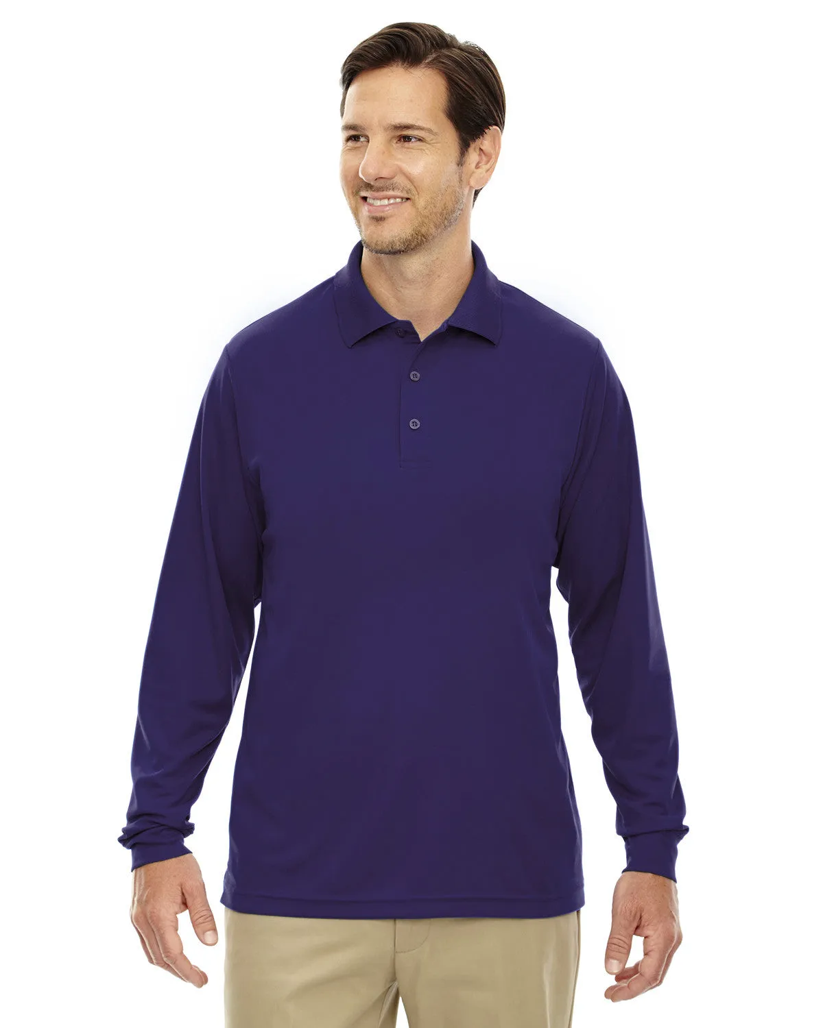 Ash City - Core 365 Men's Pinnacle Performance Long-Sleeve Piquí© Polo