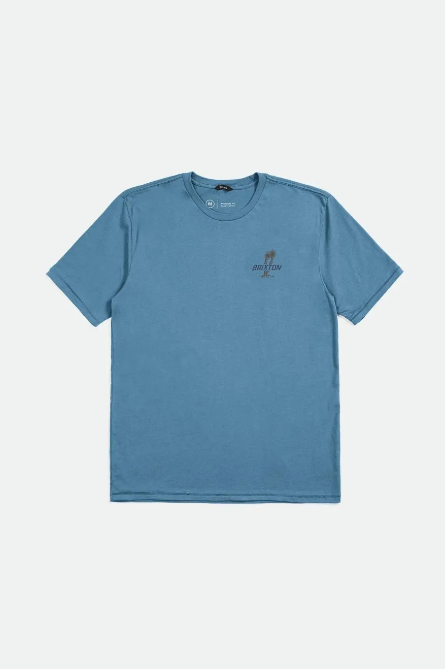 Austin S/S Tailored Tee - Blue Heaven