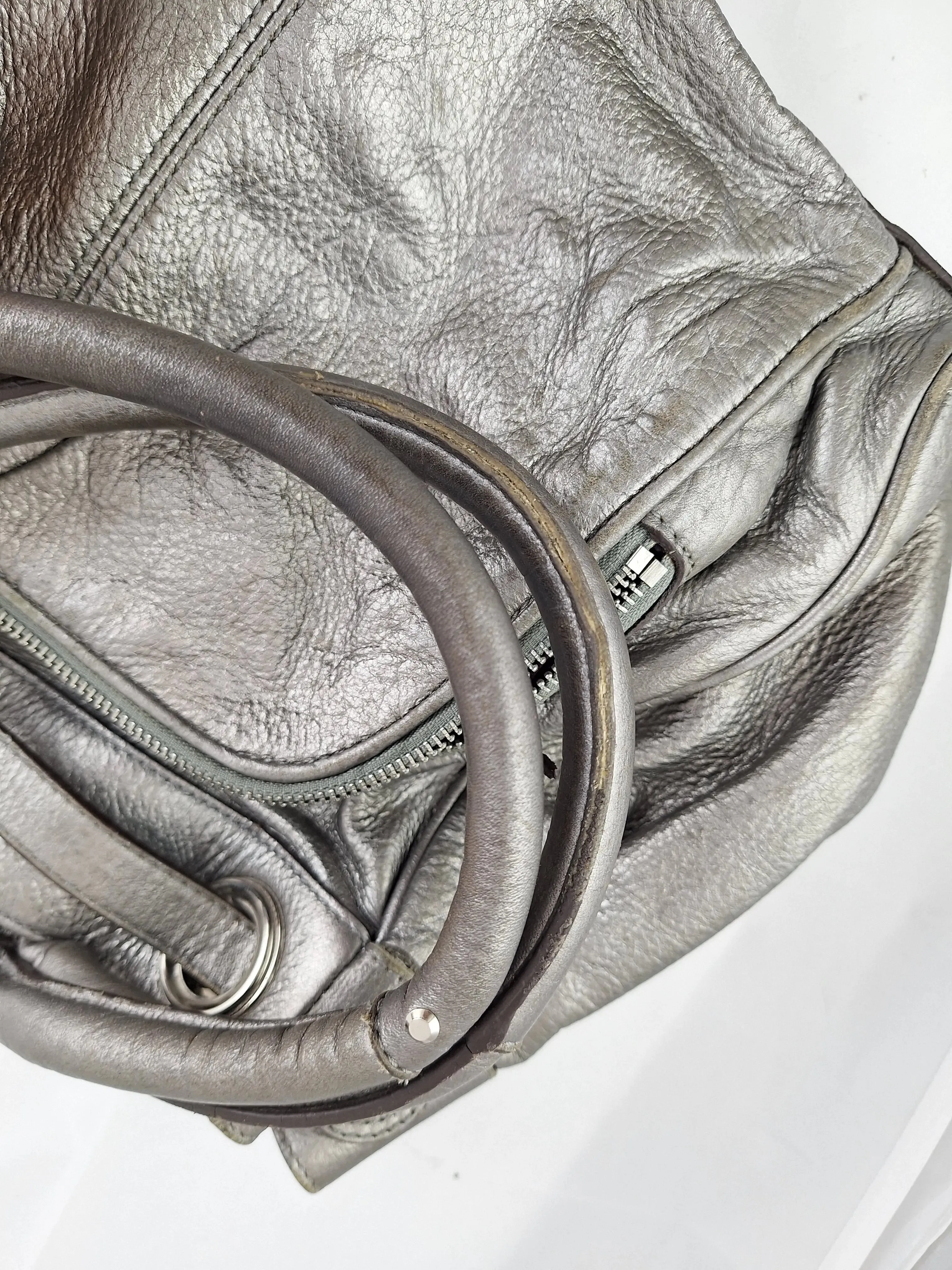 B Makowsky Metallic Stylish Shoulder Bag