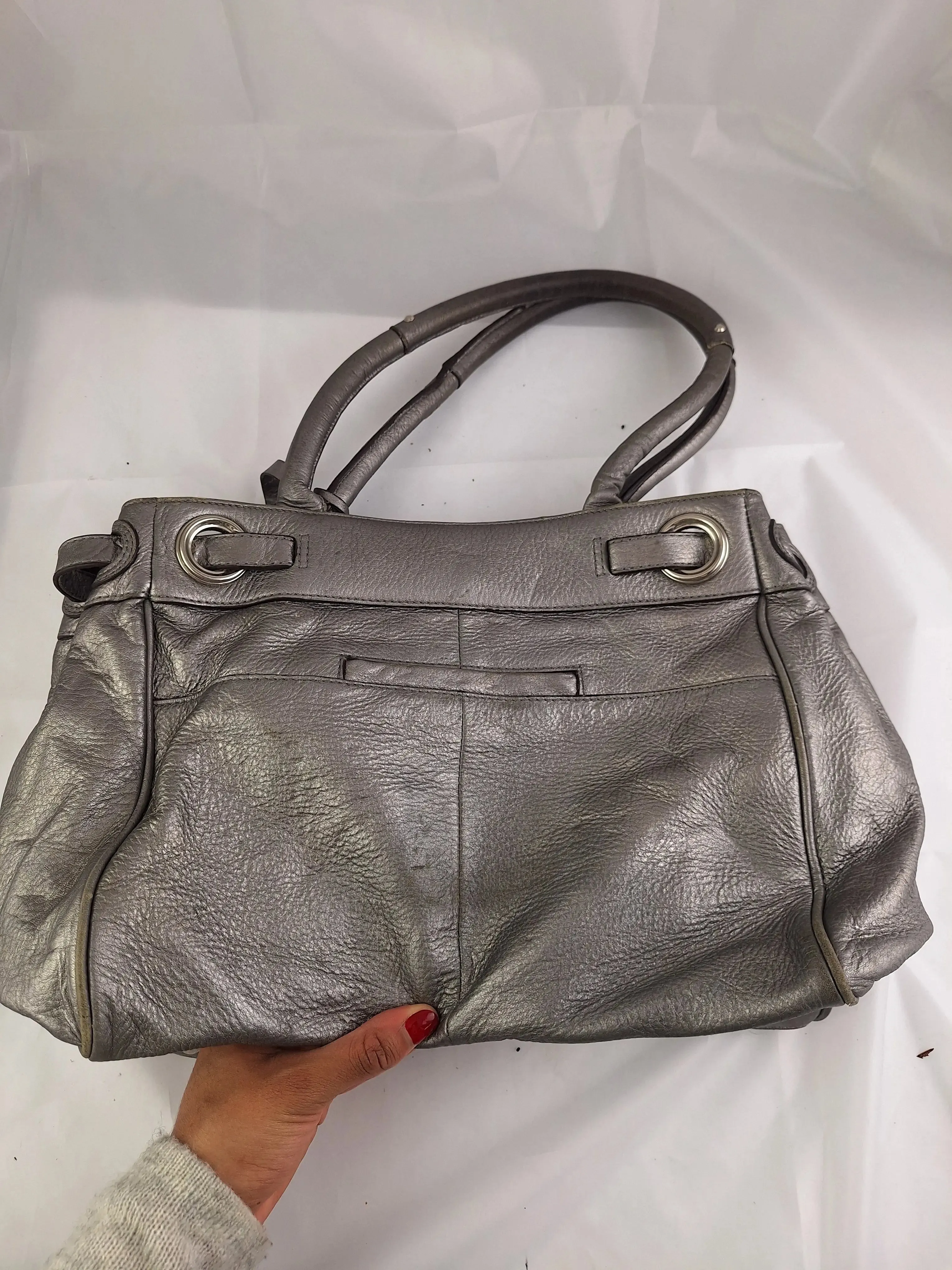 B Makowsky Metallic Stylish Shoulder Bag