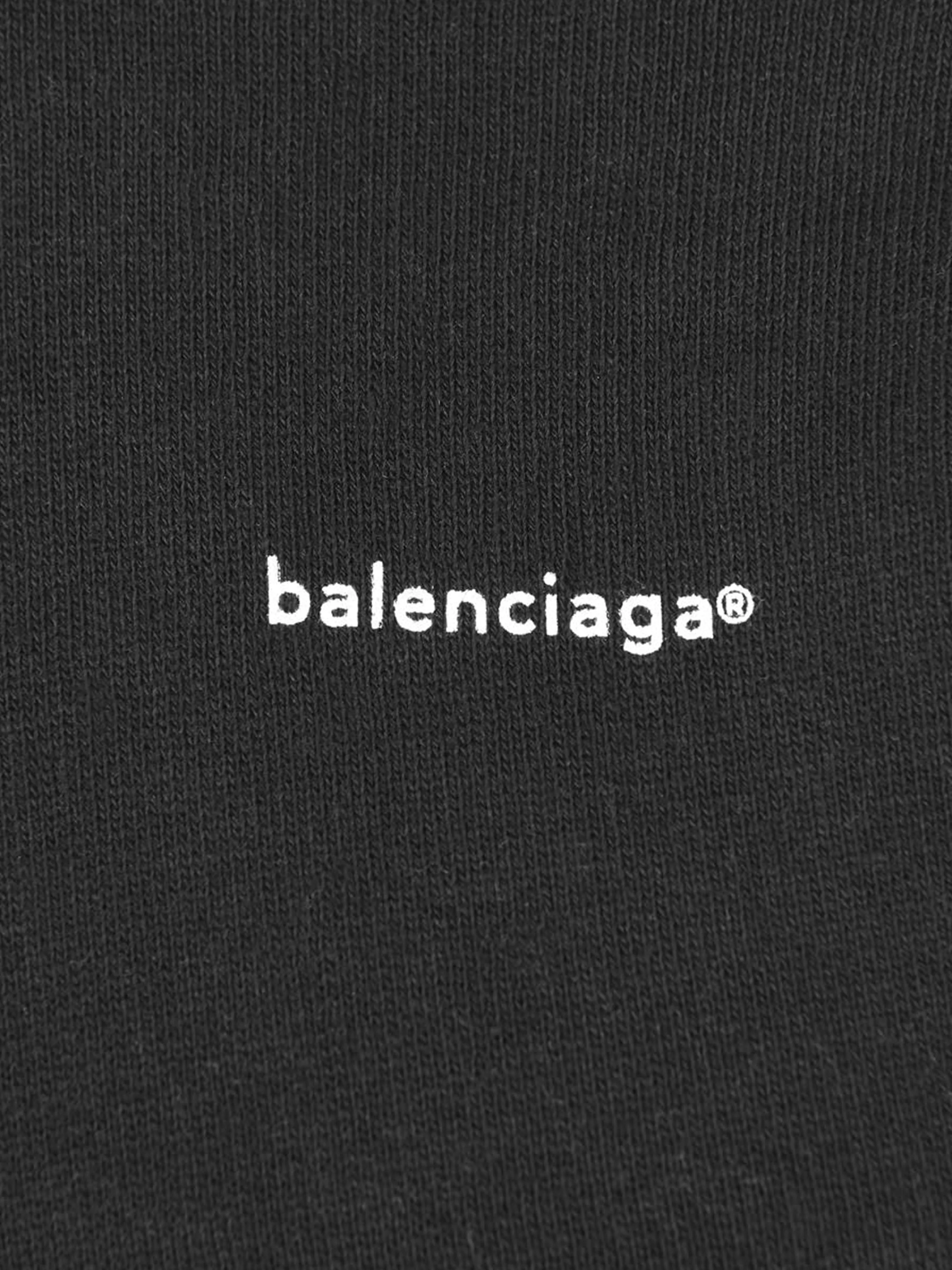 Balenciaga  Hooded Logo Sweater