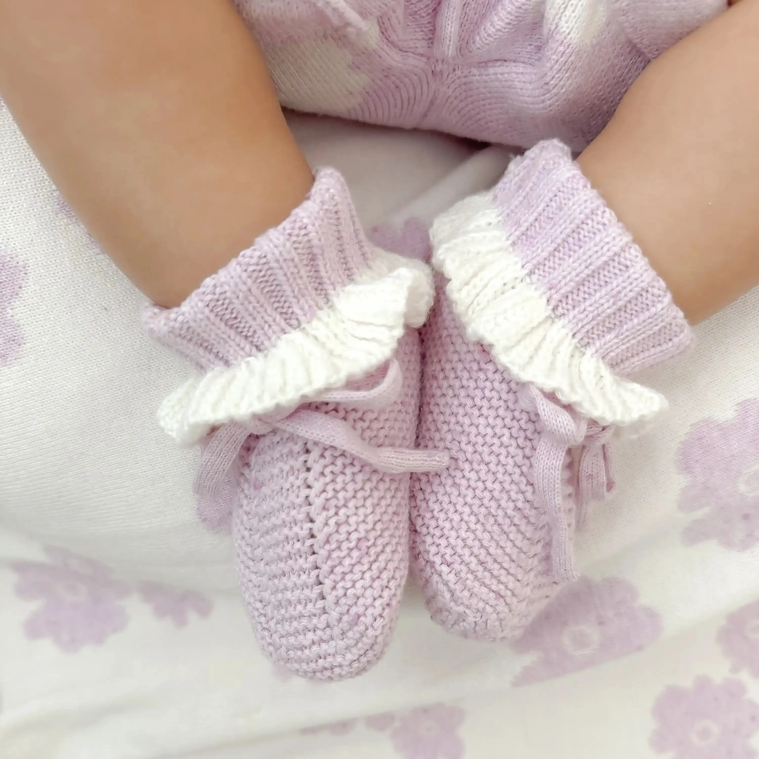 BOOTIES | LILAC FLECK