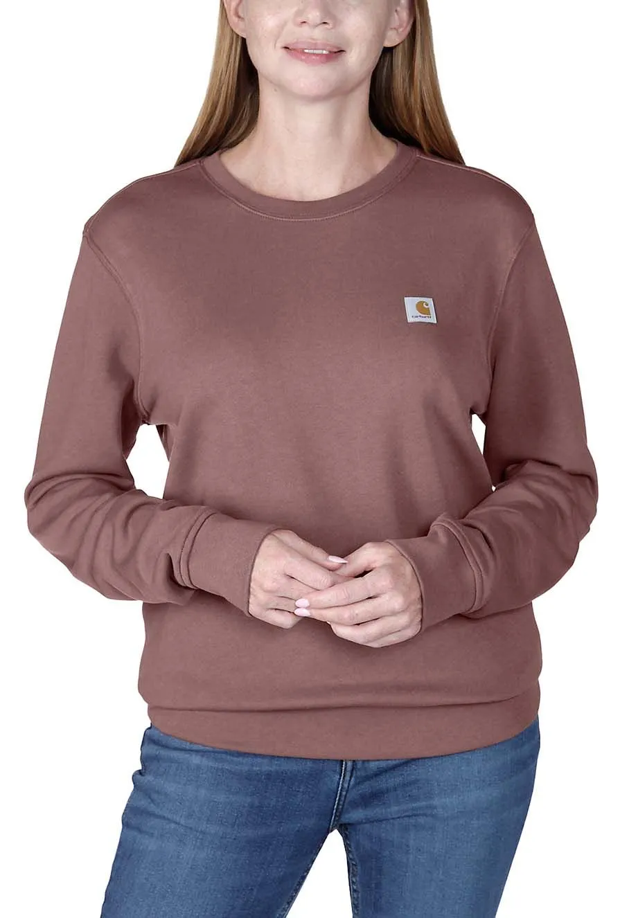 Carhartt&#x20;Sweater&#x20;Crewneck&#x20;French&#x20;Terry&#x20;Women&#x20;106179&#x20;-&#x20;Apple