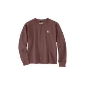 Carhartt&#x20;Sweater&#x20;Crewneck&#x20;French&#x20;Terry&#x20;Women&#x20;106179&#x20;-&#x20;Apple