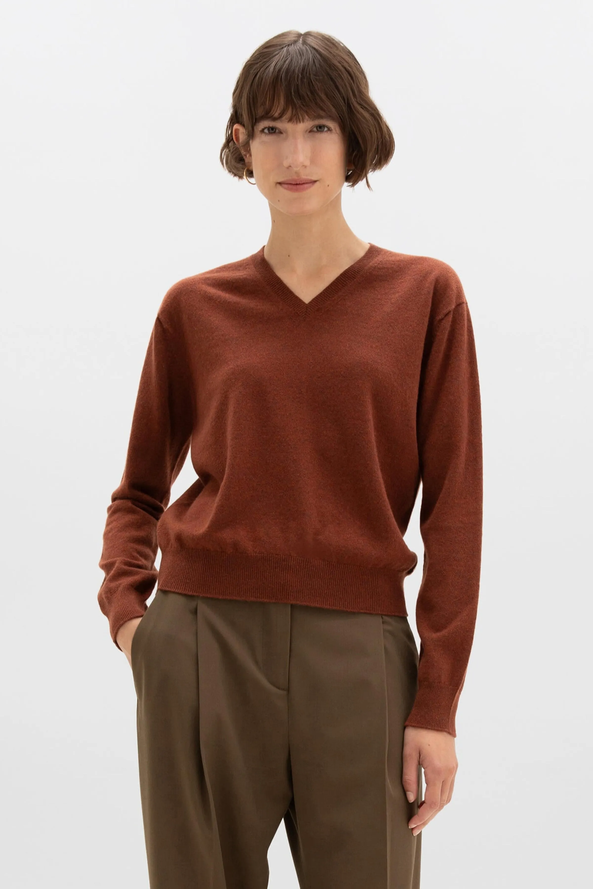 Cashmere V Neck