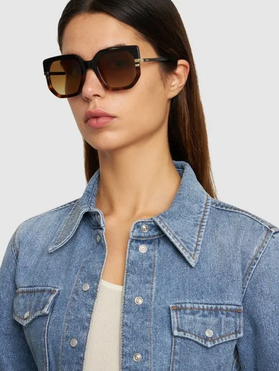 Chloé   West butterfly bio-acetate sunglasses 