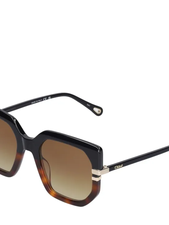 Chloé   West butterfly bio-acetate sunglasses 