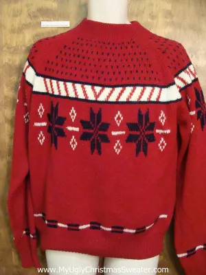 Classic Nordic 2sided Ugliest Bad Christmas Sweaters