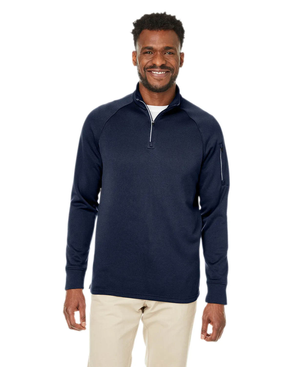 CORE365 Unisex Fusion ChromaSoft™ Fleece Quarter-Zip CE801