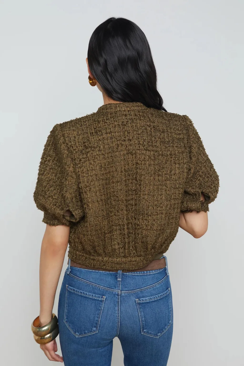 Cove Cropped Tweed Jacket