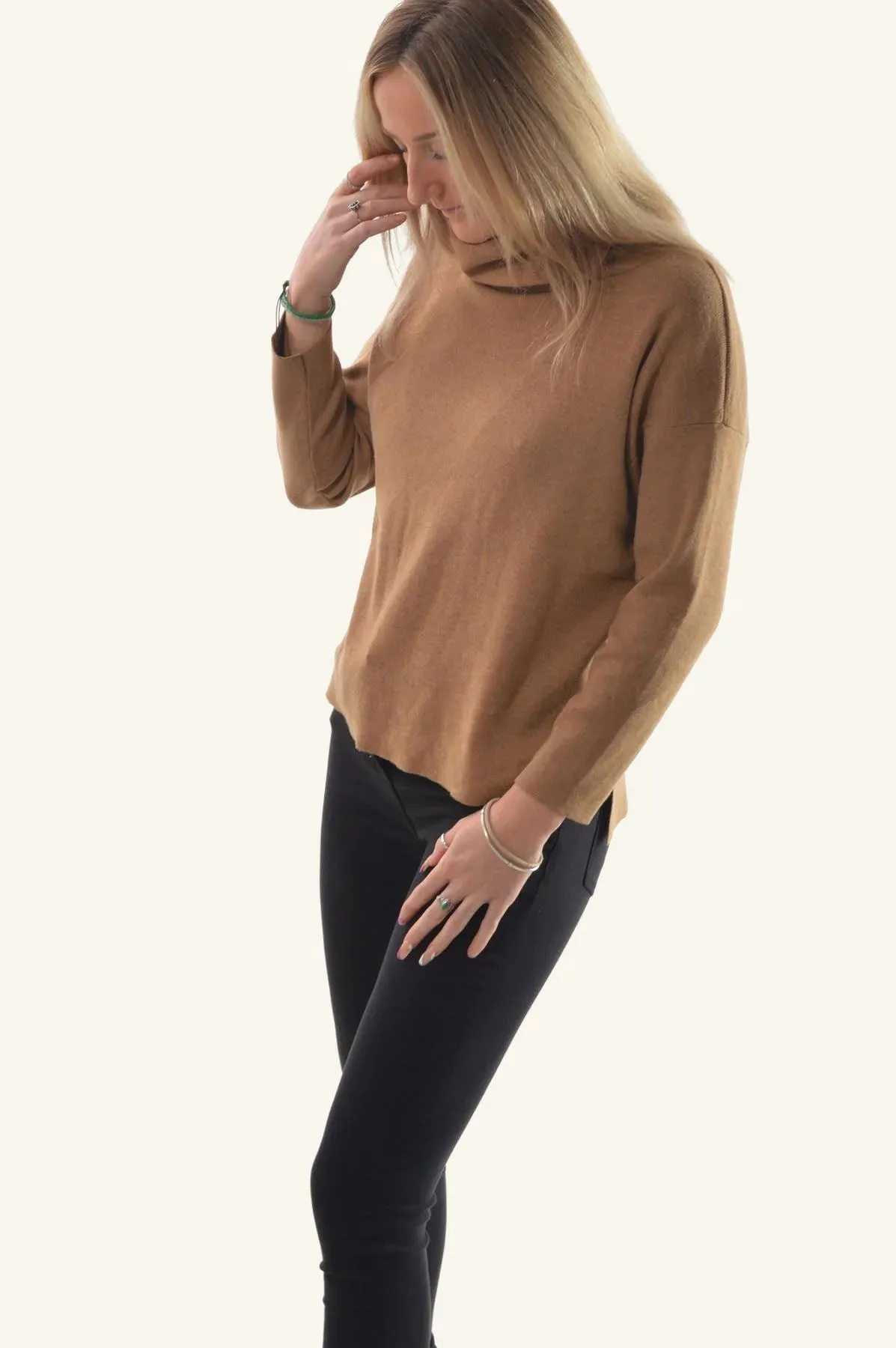 Cowl Neck Jumper