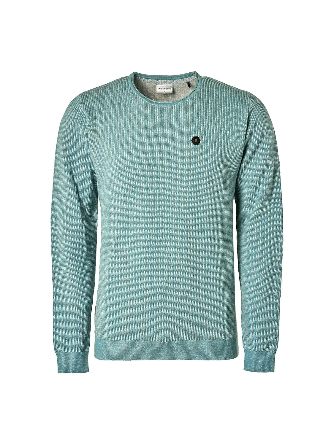 Crew Neck Jersey: Pacific