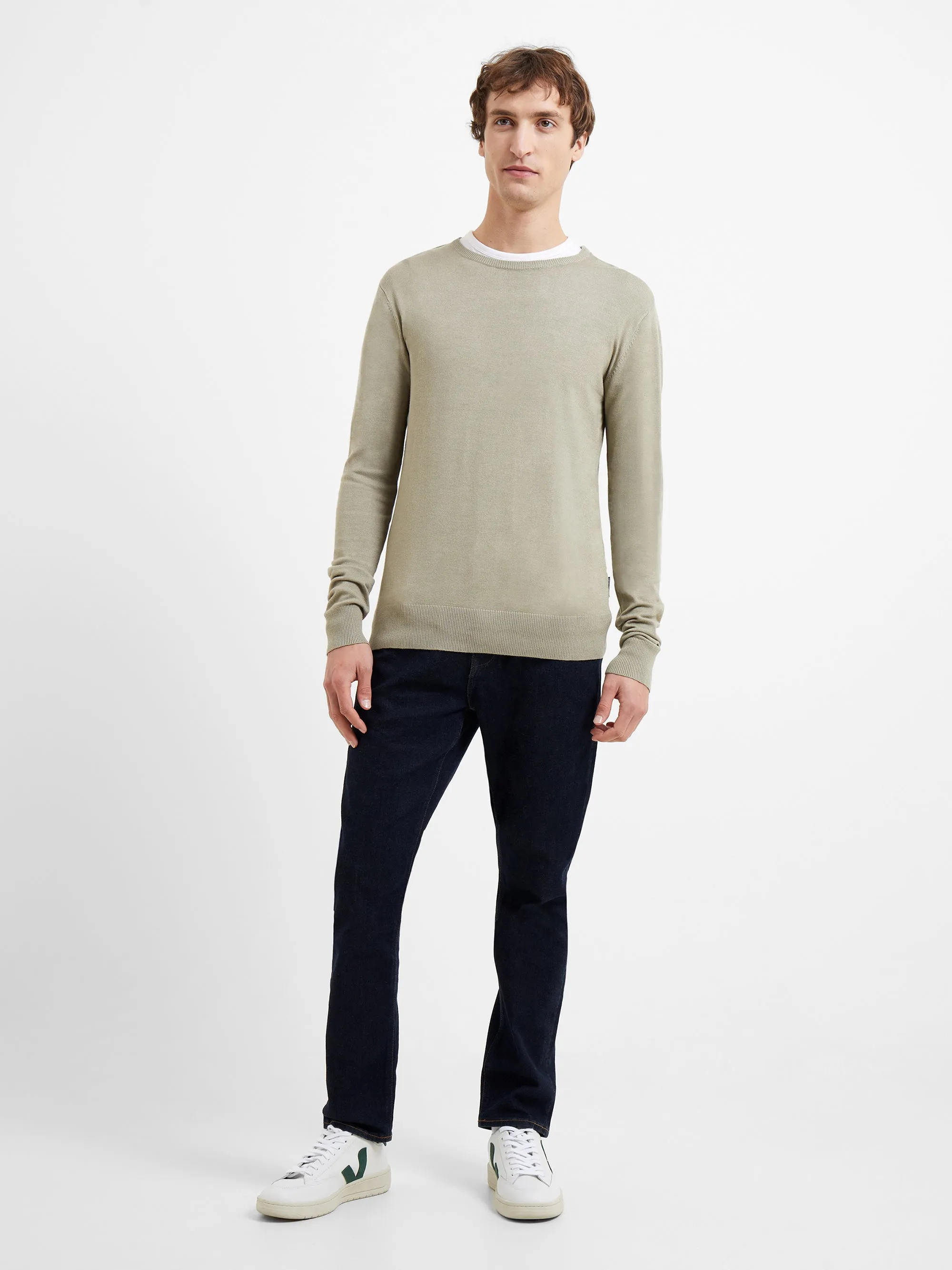 Crew Neck Knitted Jumper