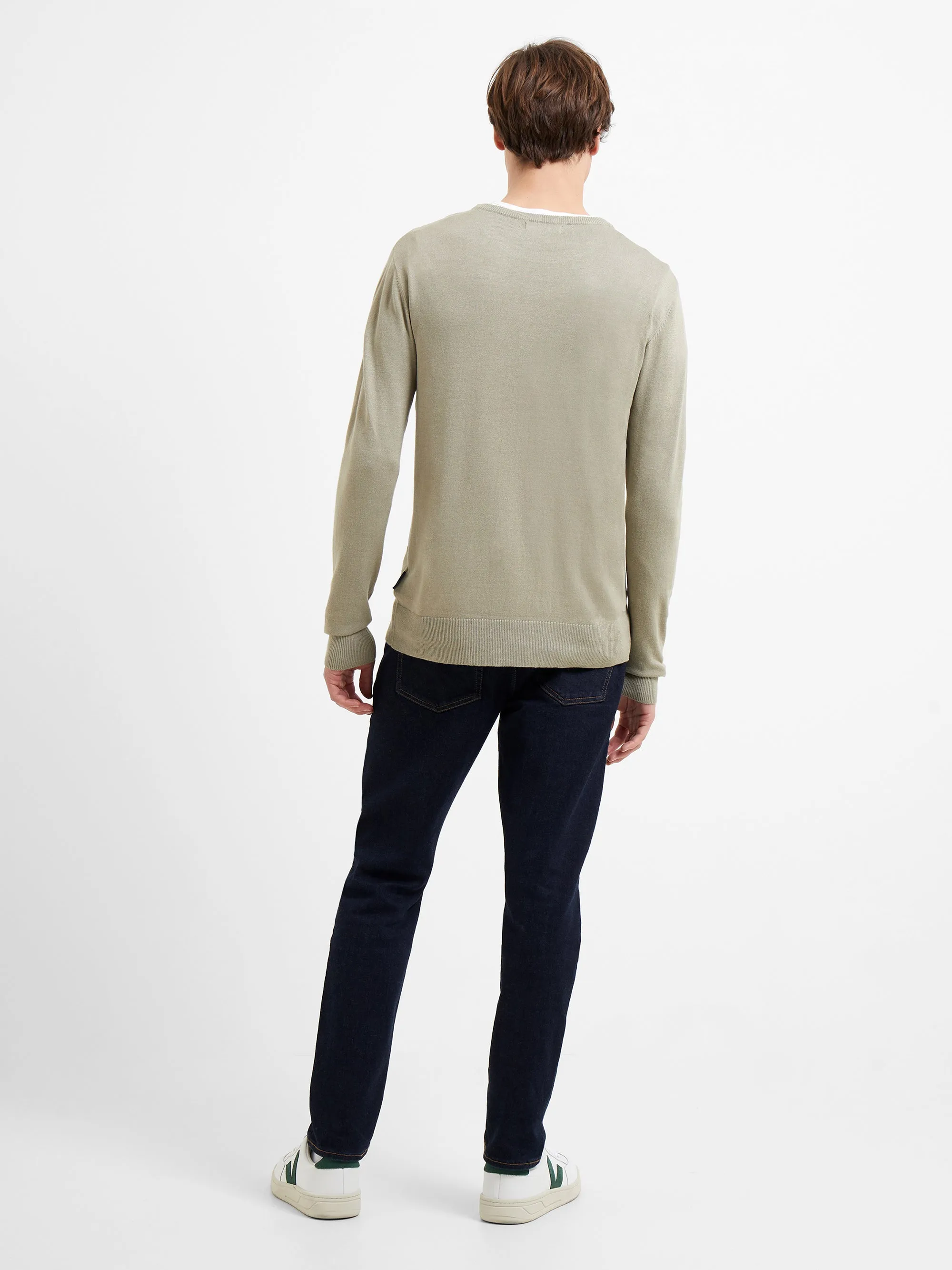 Crew Neck Knitted Jumper