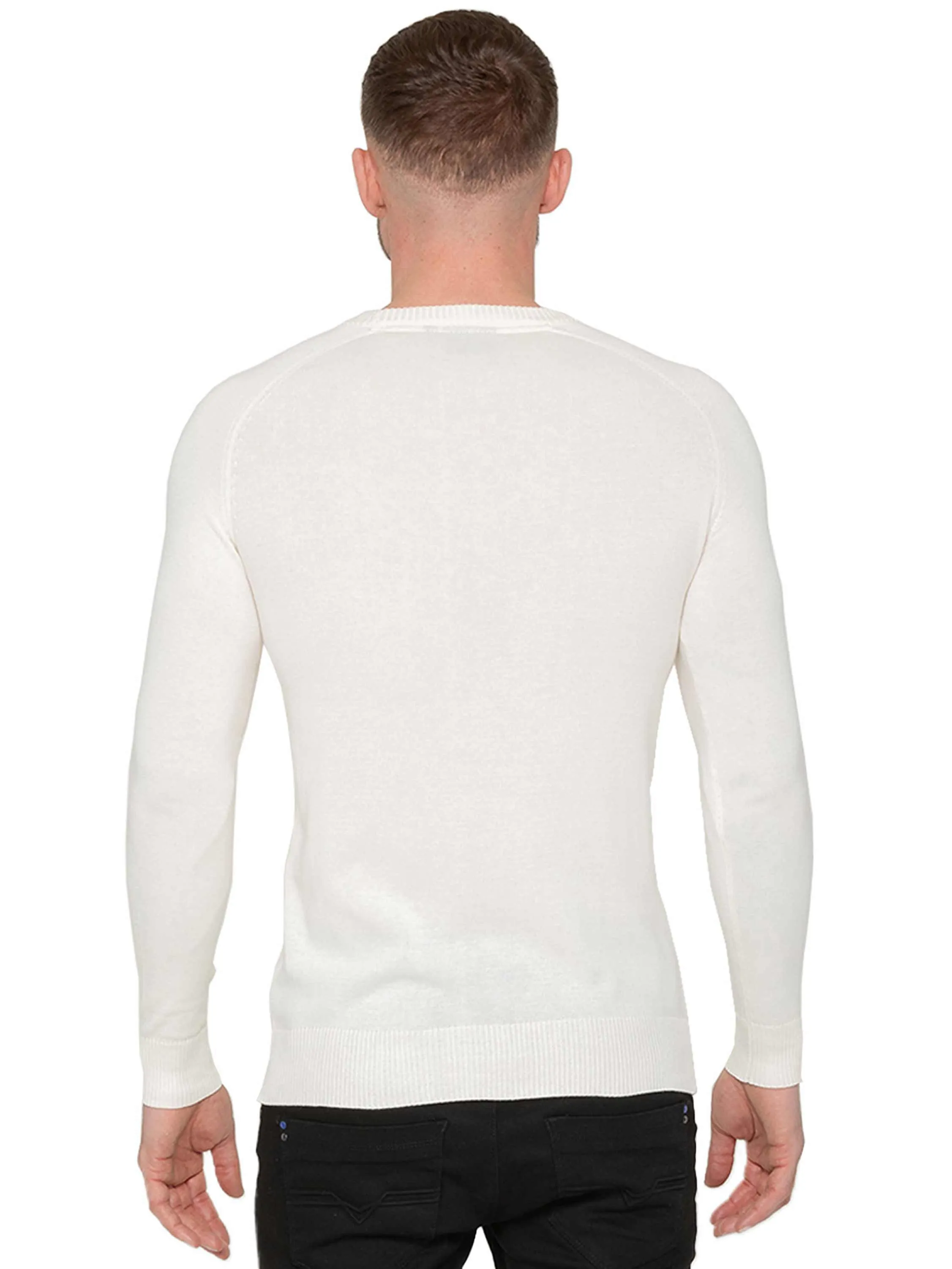 Enzo Milano | Mens Crew Neck Jumper