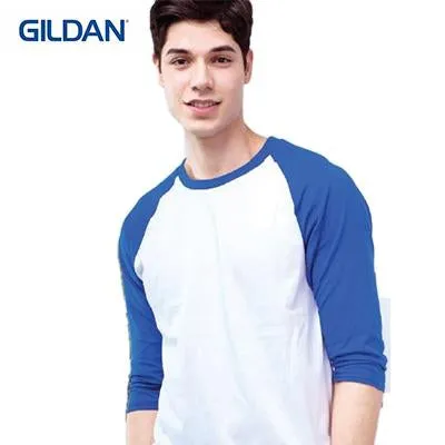 Gildan Adult 3/4 Sleeve Raglan T-Shirt