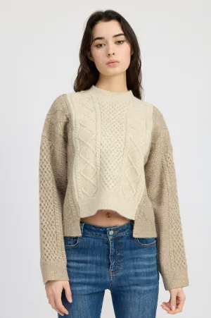 Greer Cable Knit Sweater