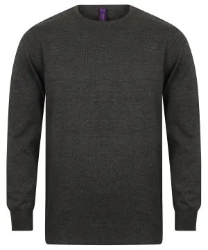 Grey Marl - Crew neck jumper