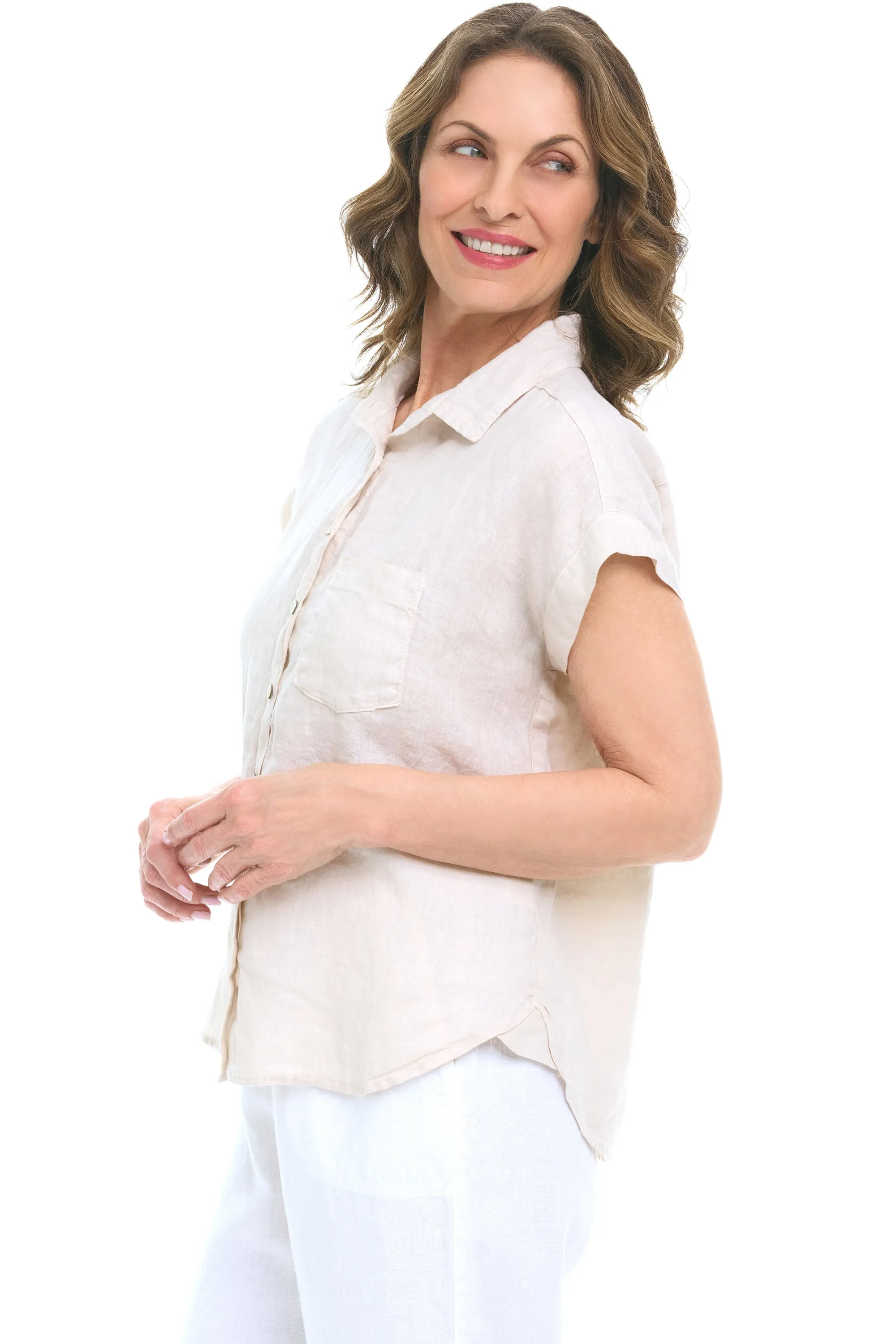 Hanky Linen Blouse