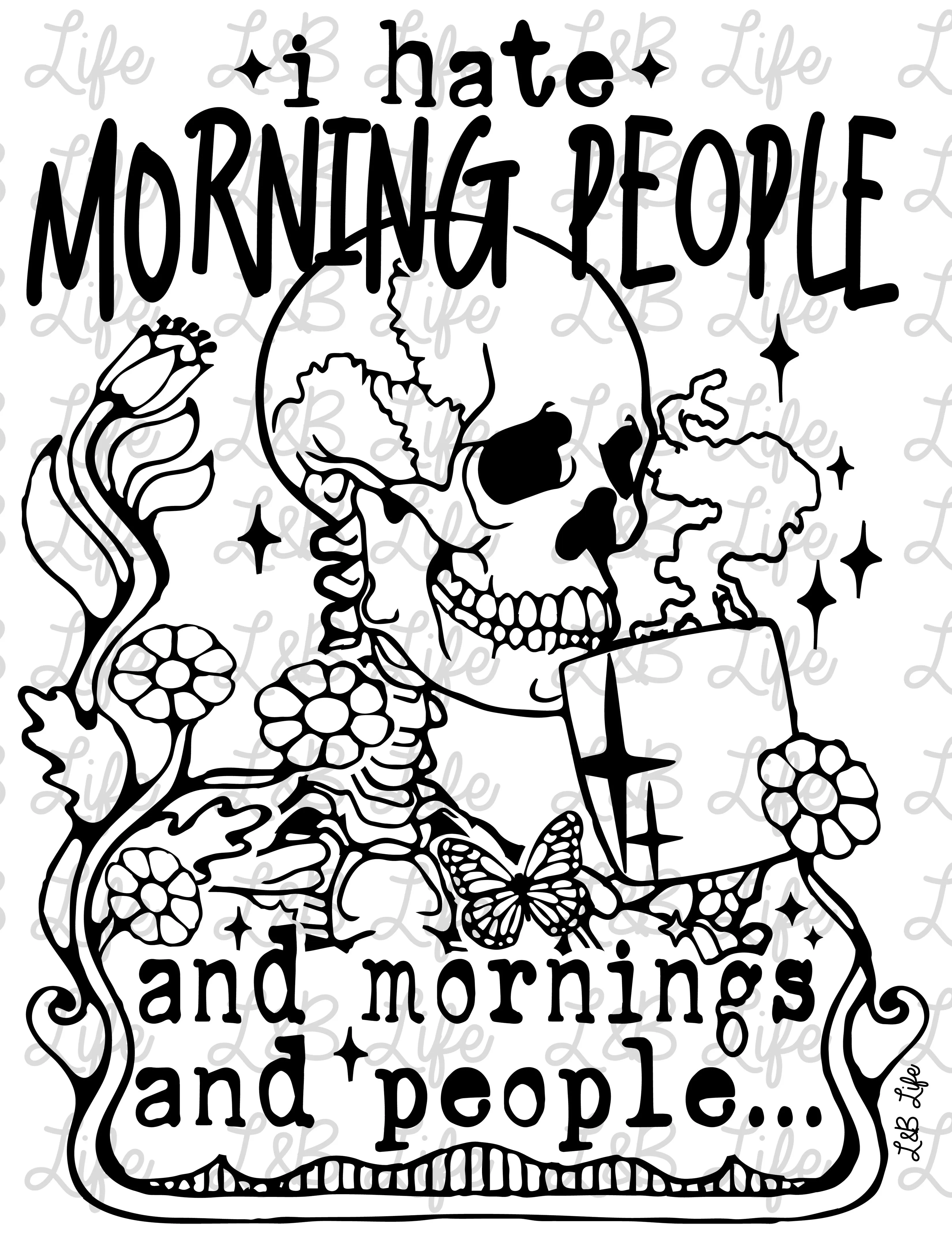 I HATE MORNING PEOPLE