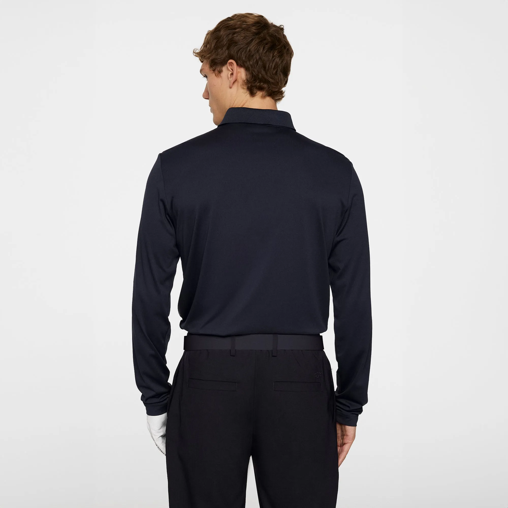 J.Lindeberg Golf x Glenmuir Viktor Long Sleeve Polo Shirt