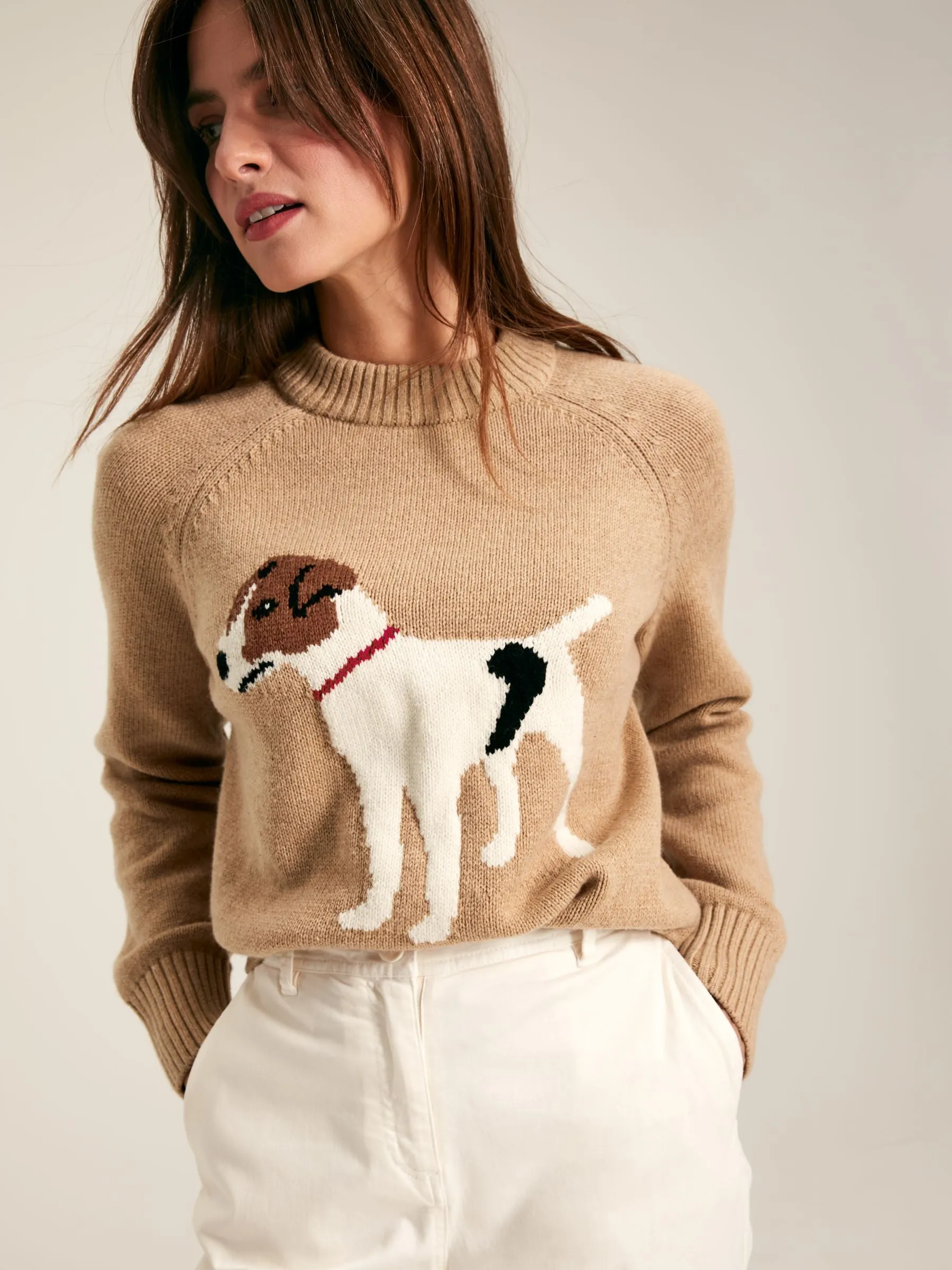 Joules Margot Intarsia Knit Jumper