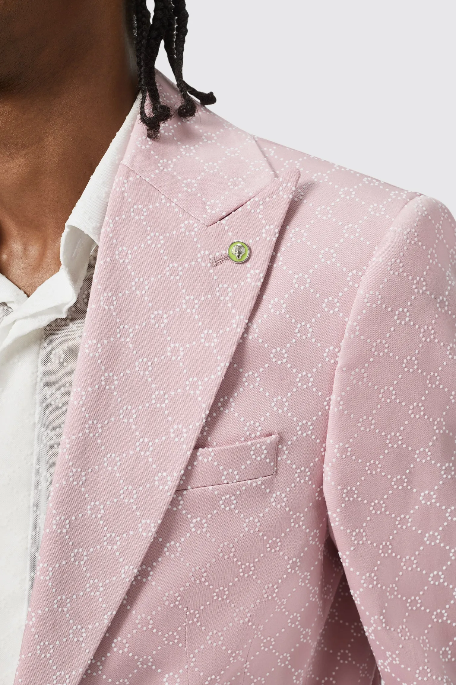 Keil Slim Fit Pink Suit - ARCHIVE