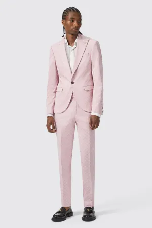 Keil Slim Fit Pink Suit - ARCHIVE