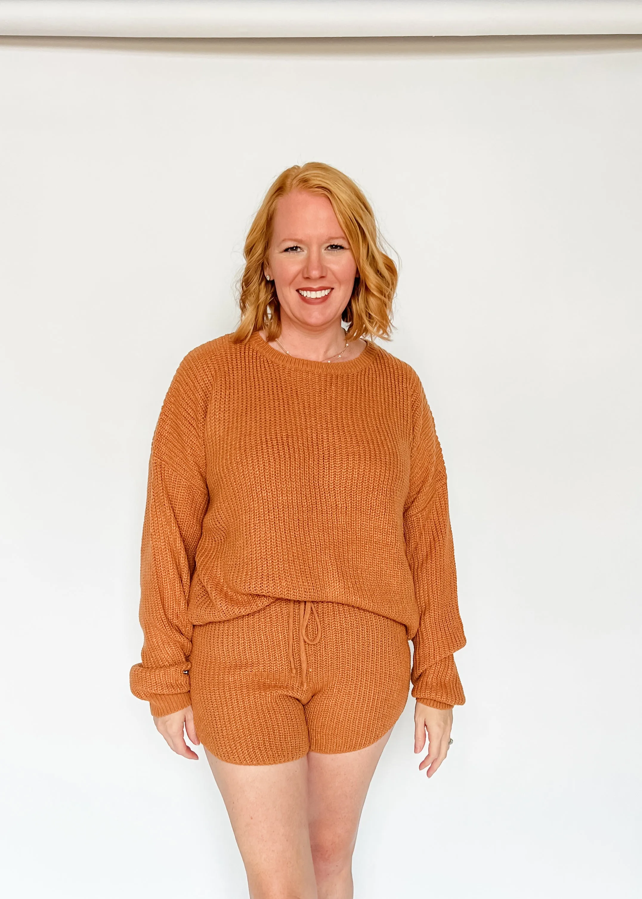 Laid Back Sweater Set - Mocha