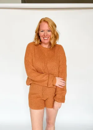 Laid Back Sweater Set - Mocha