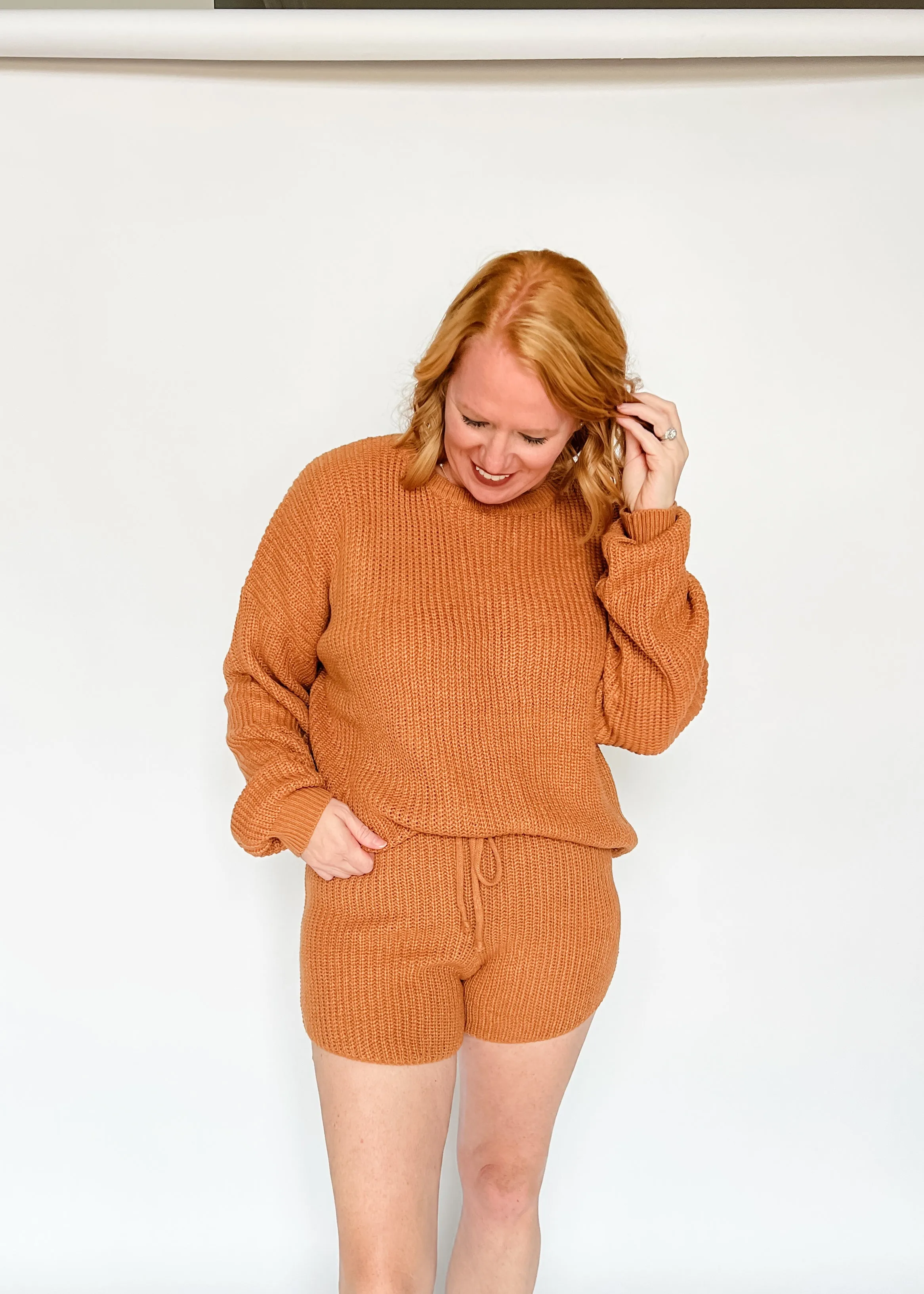 Laid Back Sweater Set - Mocha