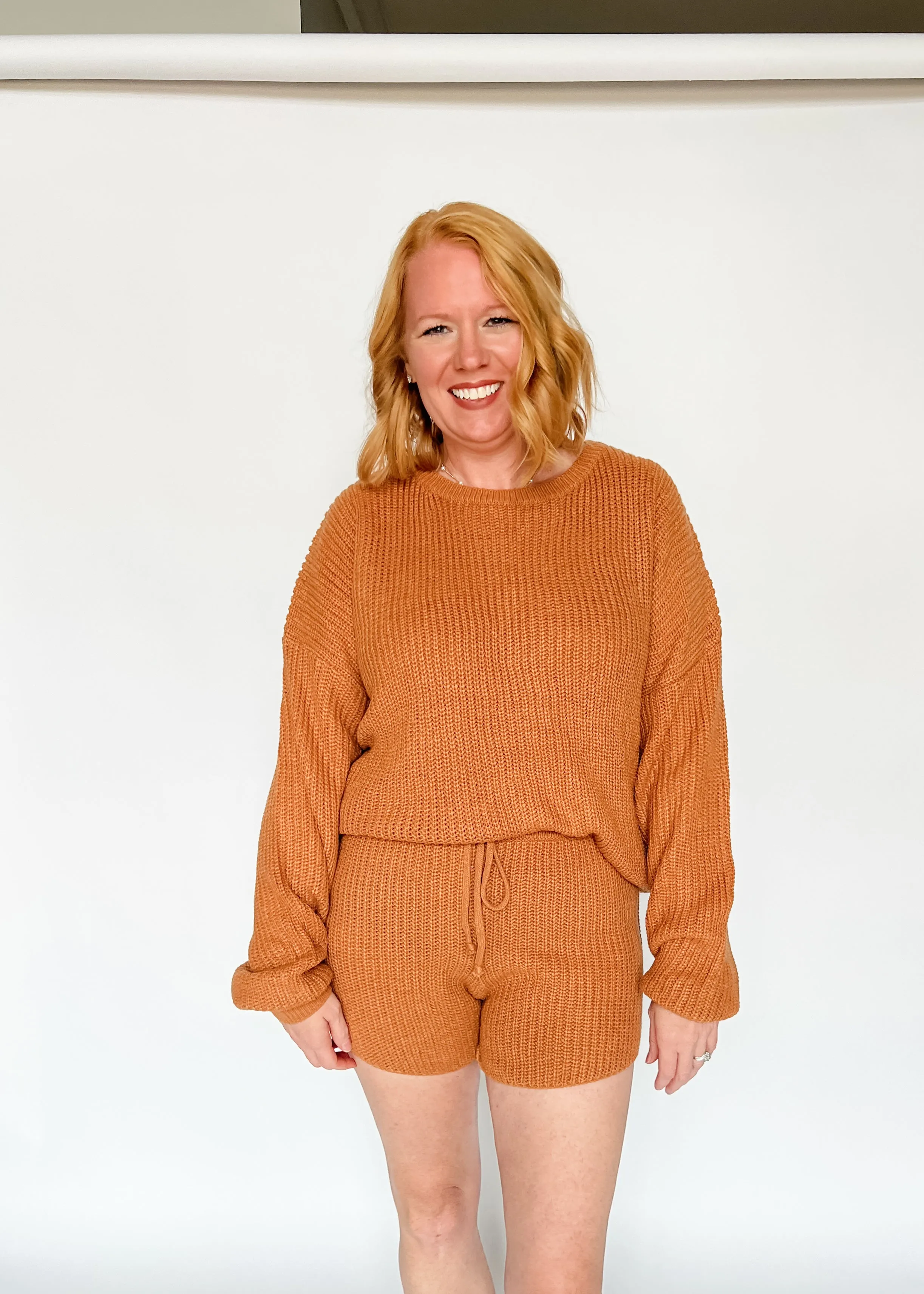 Laid Back Sweater Set - Mocha