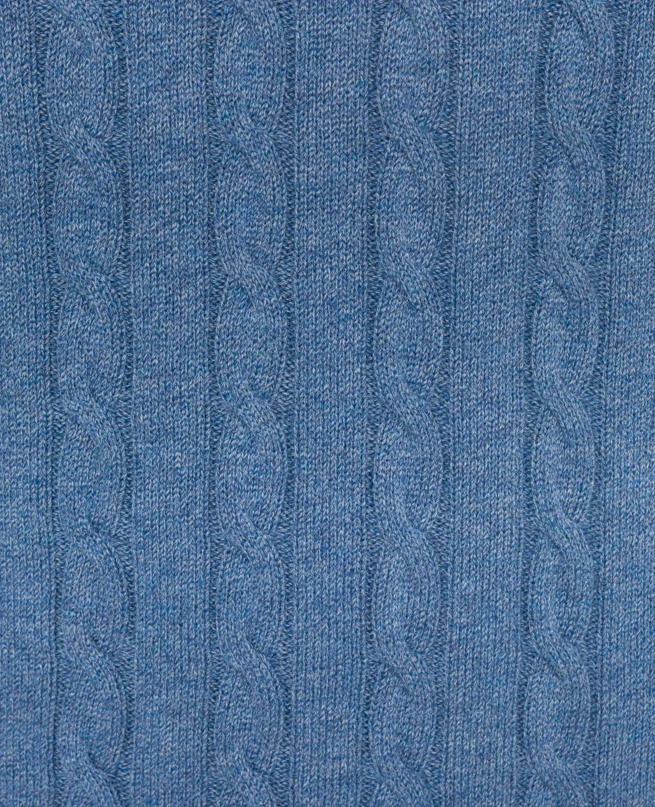 Magee - Valentia Cotton Cable Knit, Blue