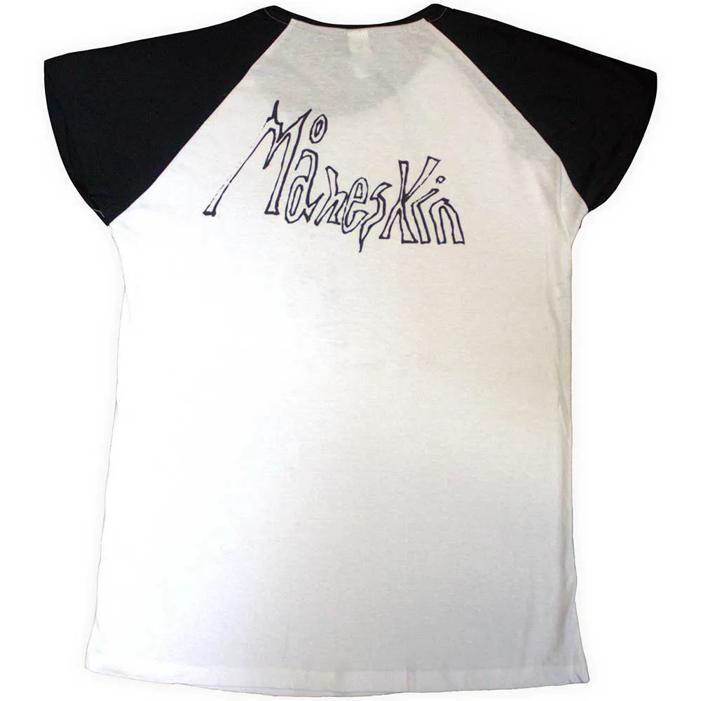 Maneskin Unisex Raglan T-Shirt: Mini Doodles