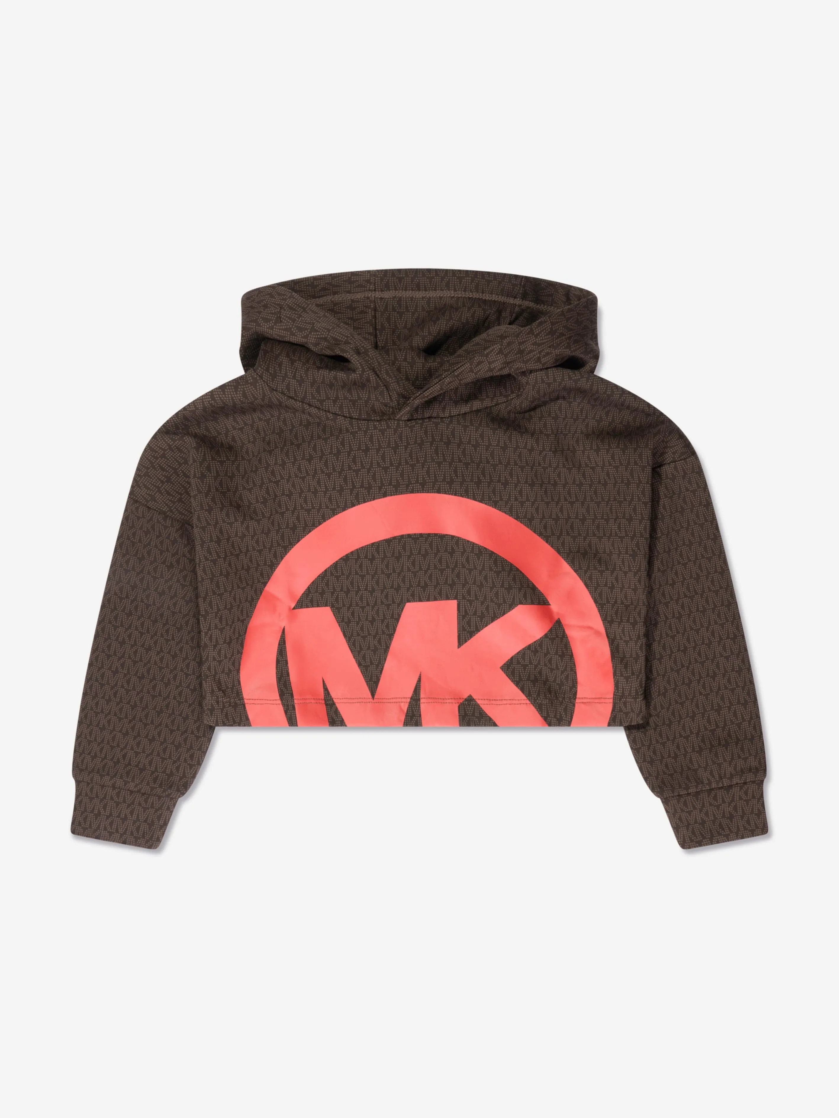 Michael Kors Girls Milano Hoodie in Brown