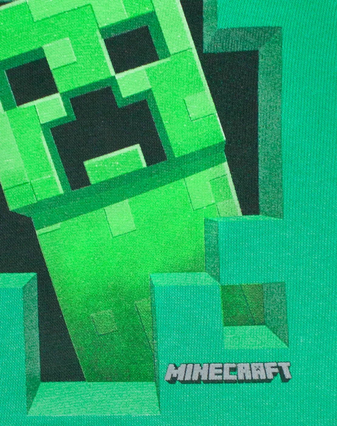 Minecraft Green Creeper Boys Hoodie Kids Long Sleeve Hooded Sweater