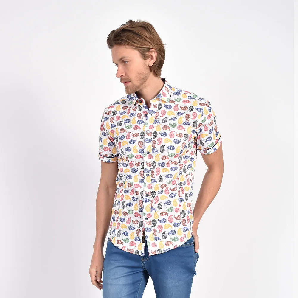 Mod Paisley Short Sleeve Shirt