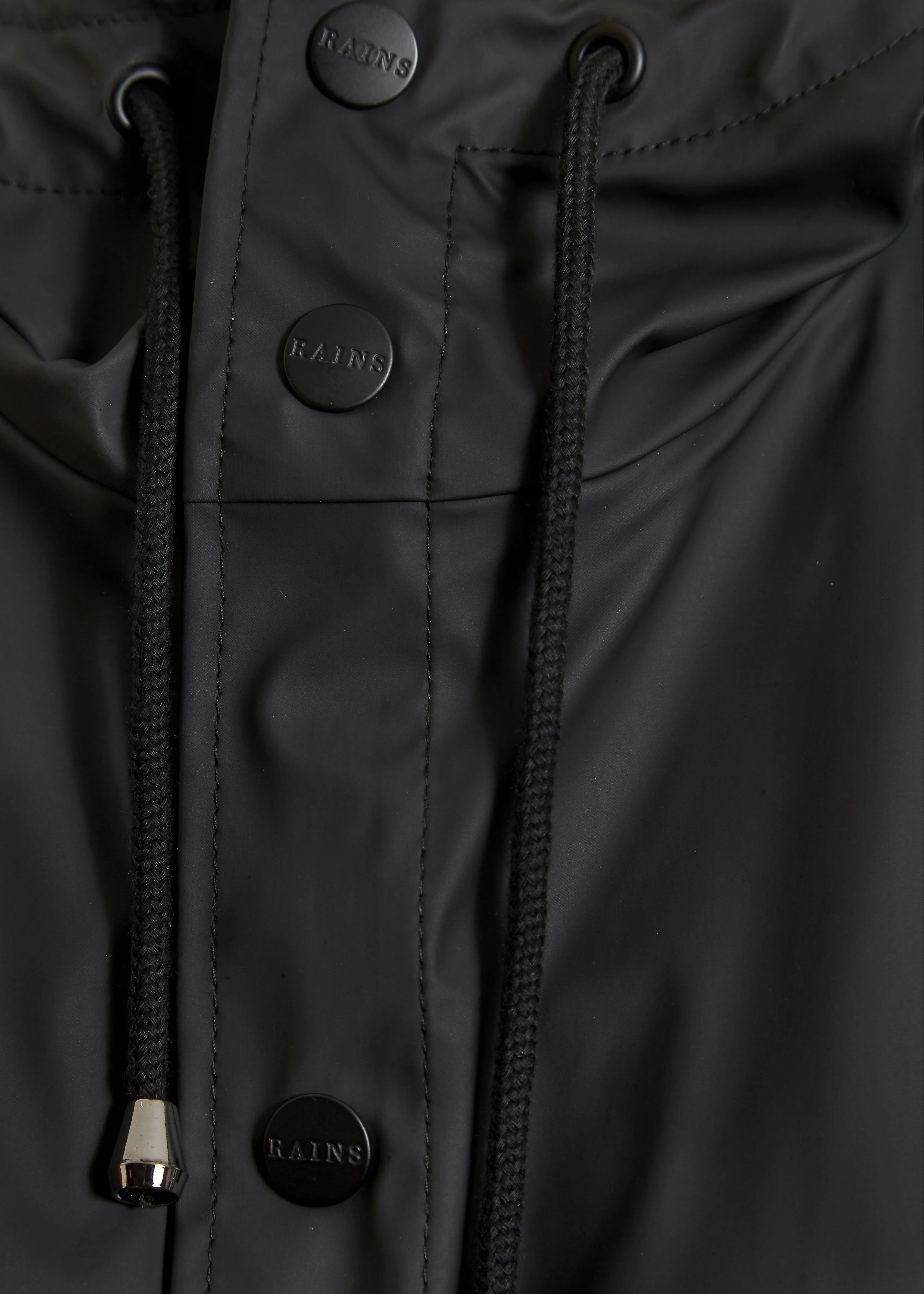 Rains Black 'Short Jacket'