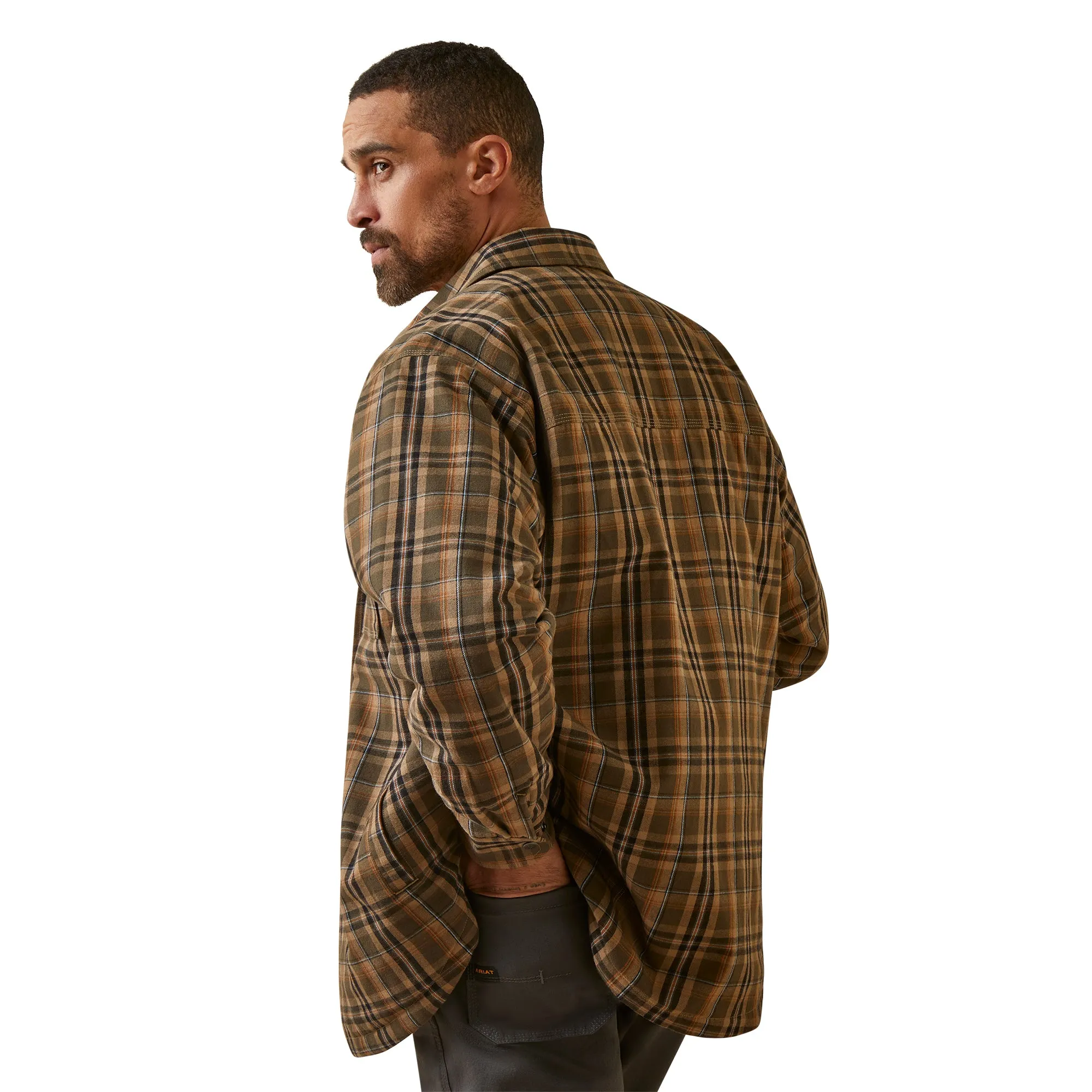 Rebar Flannel Insulated Shirt Jacket