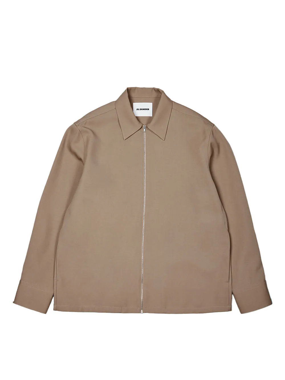 Sharp Wool Gabardine Shirt