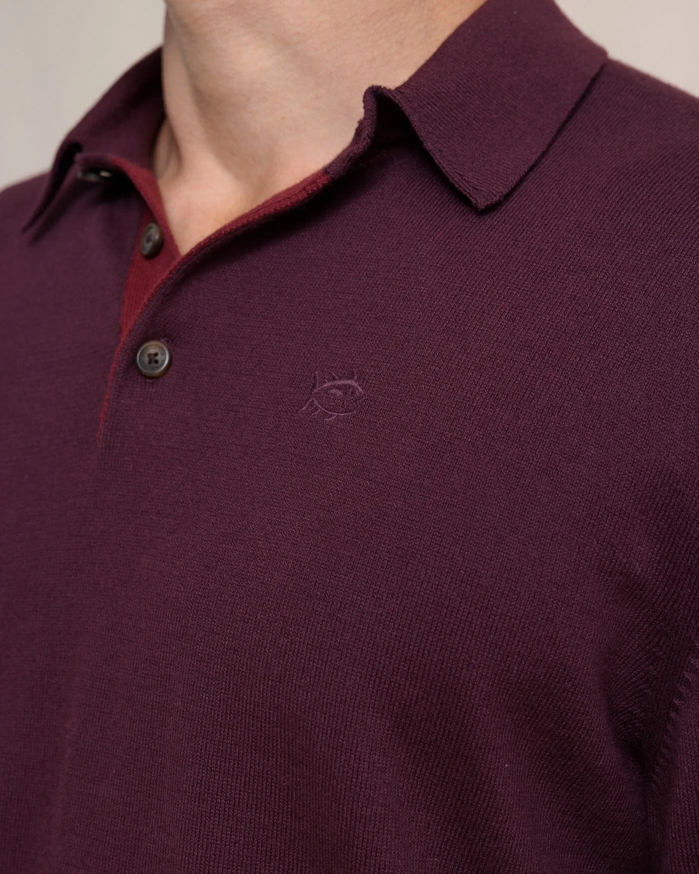 Woodville Jade Sweater Polo