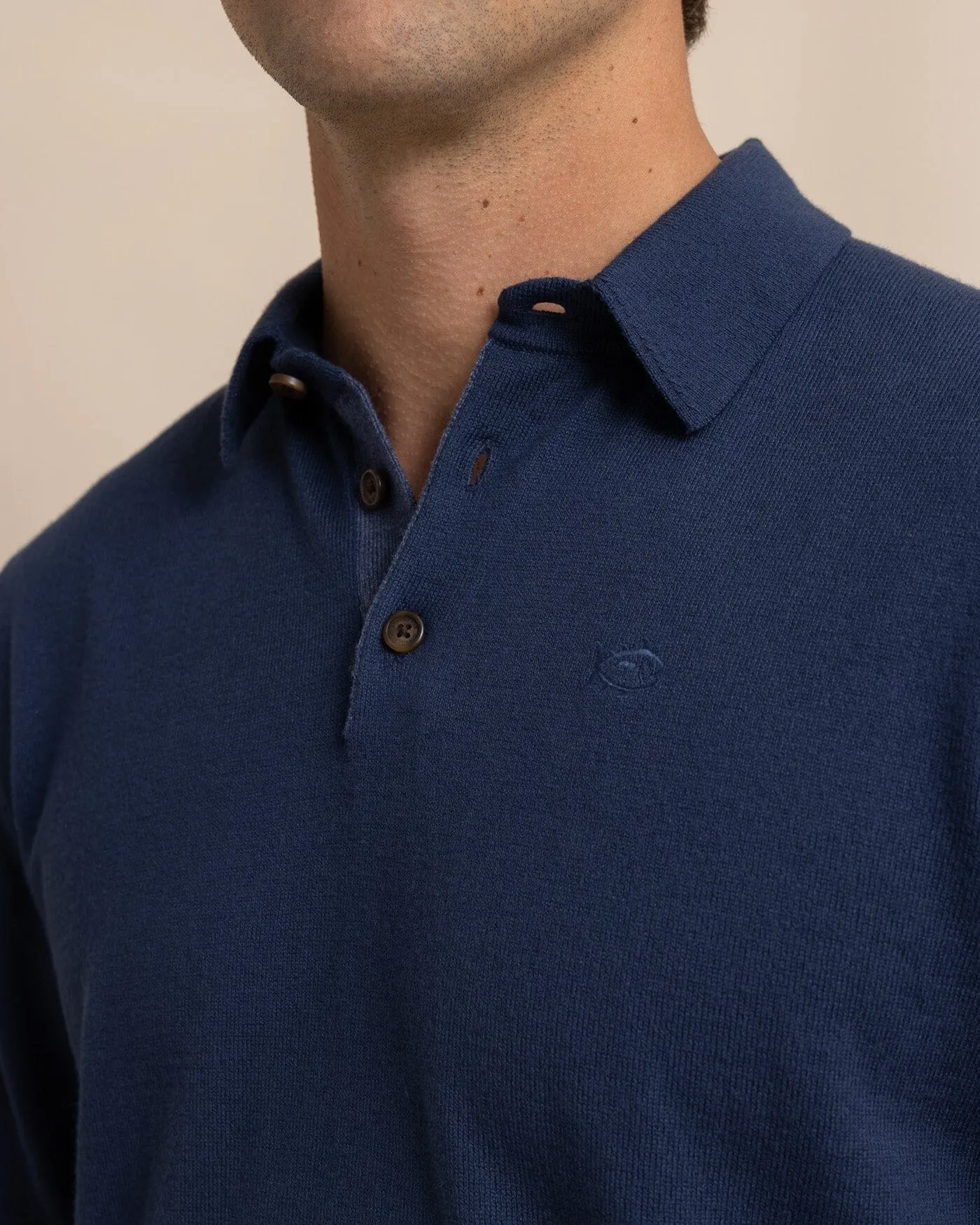 Woodville Jade Sweater Polo