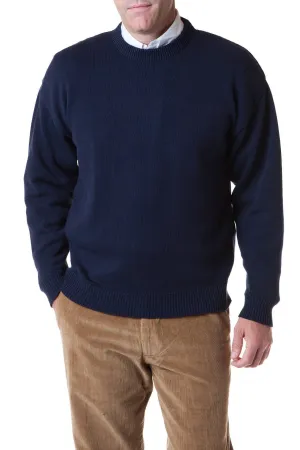 Yachtsman Crewneck Sweater Navy