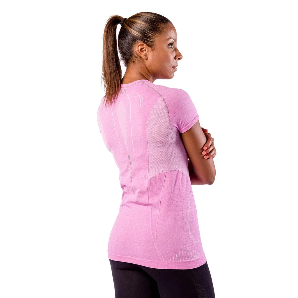 Zensah Womens Run Seamless Short Sleeve Top